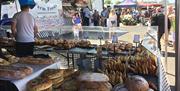 Food stalls at North Weald Market