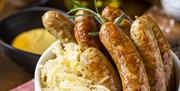 Bavarian food at the Waltham Abbey Oktoberfest