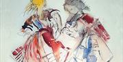 Parndon Mill Summer Exhibition. Local artist's work.