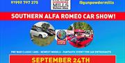 Southern Alfa Romeo Club at the Royal Gunpowder Mills, Waltham Abbey.