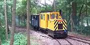 The mini train at the Royal Gunpowder Mills