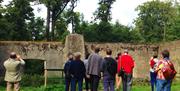 A walking tour at the E-Traverse, one of the earliest examples of concrete construction in the UK!