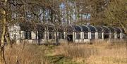 Outside the Quinan Stove at the Royal Gunpowder Mills