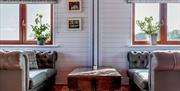 Roydon Marina Boathouse Cafe Bar interior