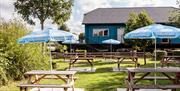 Roydon Marina Boathouse Cafe Bar exterior