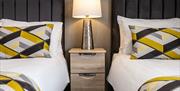 Roydon Marina Village hotel bedroom