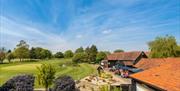 Stapleford Abbotts Golf Club clubhouse and 18th hole