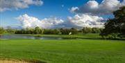 Stapleford Abbotts Golf Club lake and green