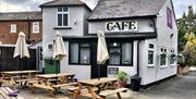 Norton Heath Cafe front and outdoor seating