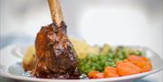 Norton Heath Cafe lamb shank