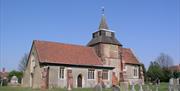 St Nicholas church exterior and grave yard