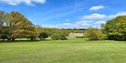 Theydon Bois Golf Club fairways and clubhouse
