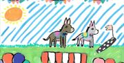 Theydon Bois Donkey Derby 2026 poster design winner
