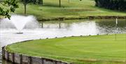 Toot Hill Golf Club green and water