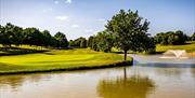 Toot Hill Golf Club fairways and water feature