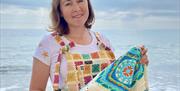 Photo of VIP guest crochet designer Eleonora Tully