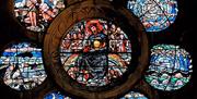 The Rose Window at Waltham Abbey Church