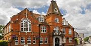 Waltham Abbey Town Hall, opposite the Tourist Information Centre.