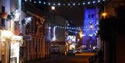 Waltham Abbey Highbridge Street at Christmas