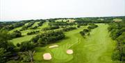 West Essex Golf Club 12th Green and fairway
