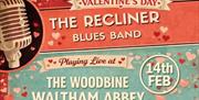 Valentine special - The Recliner Blues Band at the Woodbine, Waltham Abbey, 14th February 2026