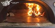 The wood burning oven at The Cart Shed Restaurant