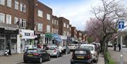 Shopping parade, Chigwell