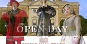 Open Day at Copped Hall - meet Henry VIII, with his queen Anne Boleyn and her sister Mary