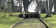 The gardens at Copped Hall.