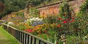 Flower border at Copped Hall