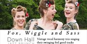 Down Hall Jazz Brunch presents Fox, Wiggle and Sass vocal harmony trio.