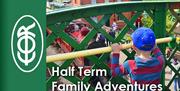 Epping Ongar Railway logo and child