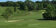 Brentwood Golf Club 4th hole fairway