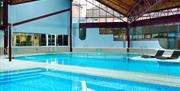 The pool and spa at the Delta Hotel Waltham Abbey.