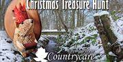 Countrycare Christmas Treasure Hunt in Roughtallys Wood. North Weald