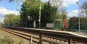 Roydon station on the Greater Anglia line.