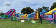 Bouncy Castles at the Toot Hill Country Show