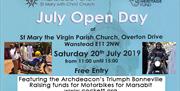 July open day in aid of motorbikes for Marsabit