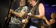 Dennis Stratton & Dave Edwards, Ex Iron Maiden & Manfred Mann, perform at The Woodbine monthly.
