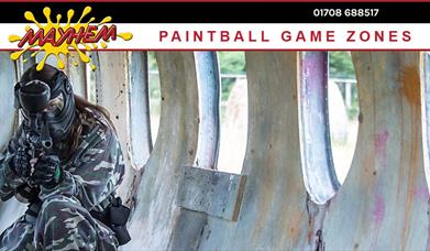 Mayhem paintball site, Abridge.