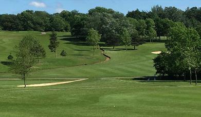 Brentwood Golf Club 4th hole fairway