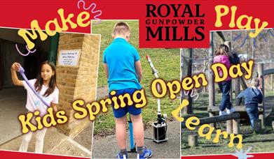 Kids Day this Spring at the Royal Gunpowder Mills