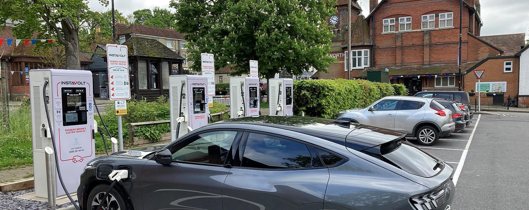 Electric Vehicle charging in Ongar