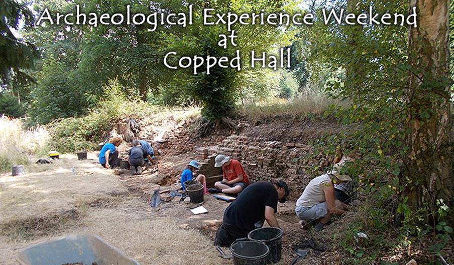 The Copped Hall Trust Archaeological Project beginners weekend course at Copped Hall in 2018