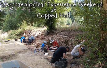 The Copped Hall Trust Archaeological Project beginners weekend course at Copped Hall in 2018