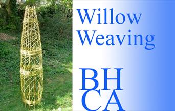 Willow Weaving - Garden Obelisk
