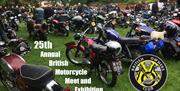 Motorcycle meet and exhibition on Blackmore Village Green.