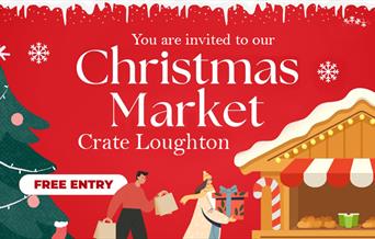 CRATE Loughton Christmas Market, 9th December 2023, 11am till 3pm