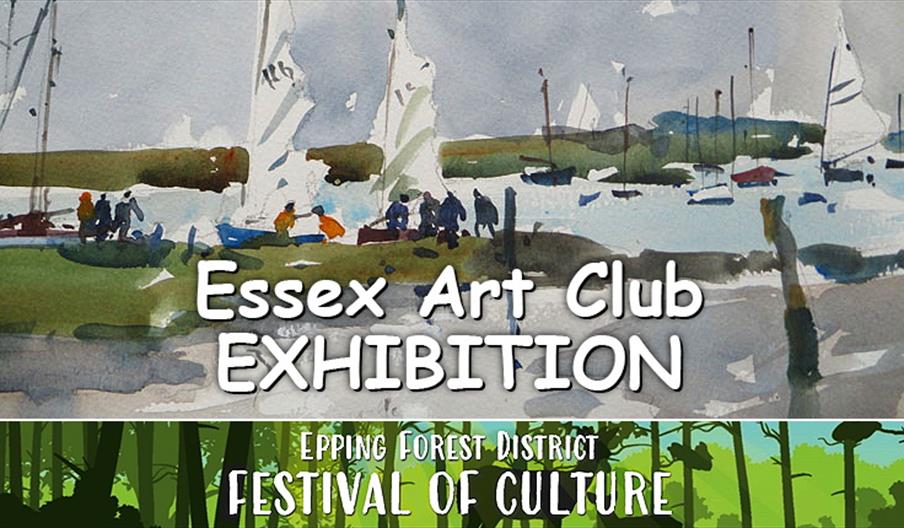Essex Art Club Exhibtion - Artwork in image from John Tookey