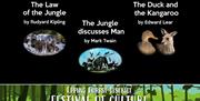 Loughton Amateur Dramatic Society present The Law of the Jungle, The Jungle Discusses Man and The Duck and the Kangeroo.